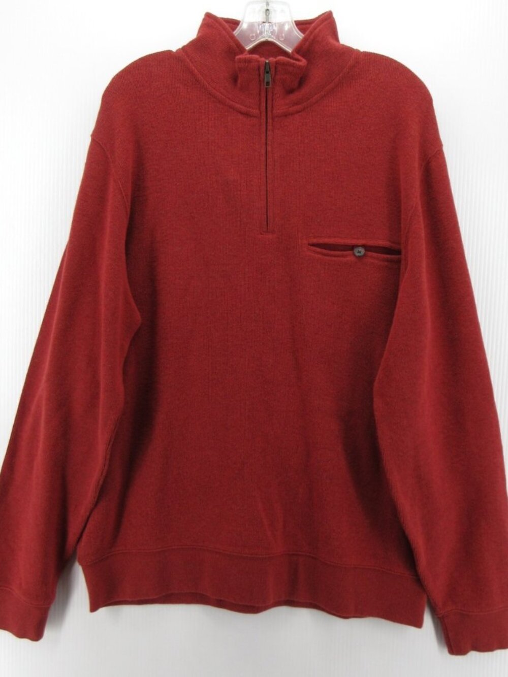 Pendleton Sweater Large 1/4 Zip Pullover Ribbed Chunky Heritage NEW